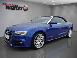 Blau Gebraucht 2017 Audi A5 Cabriolet S-Line Cabrio | 25.990 €