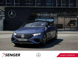 Lack sodalithblau Gebraucht 2024 Mercedes EQE300 Limousine | 43.980 € (Superpreis)