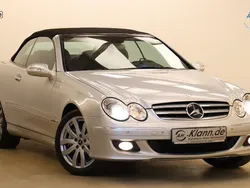 Silber Gebraucht 2008 Mercedes CLK320 Avantgarde Cabrio | 12.499 € (Fairer Preis)
