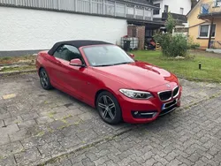 Rot Gebraucht 2015 BMW 220 Sport Line Cabrio | 20.500 € (Fairer Preis)