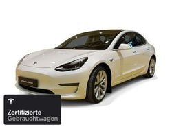 Pearl white multicoat Gebraucht 2020 Tesla Model 3 Long Range AWD Limousine | 25.500 € (Fairer Preis)