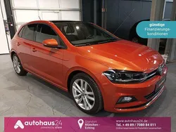 Orange Gebraucht 2021 VW Polo Highline Limousine | 17.880 € (Guter Preis)