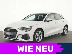 Weiß Gebraucht 2022 Audi A3 Sportback S-Line Limousine | 34.156 € (Fairer Preis)