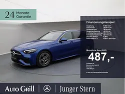 Metalliclack spektralblau Gebraucht 2023 Mercedes C300 AMG Kombi | 40.890 € (Fairer Preis)