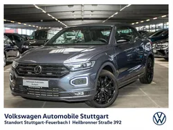 Rauchgrau metallic schwarz Gebraucht 2022 VW T-Roc Cabriolet R-line Cabrio | 26.930 € (Guter Preis)