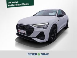 Weiß Gebraucht 2022 Audi e-tron Sportback S-Line SUV | 36.880 € (Etwas zu teuer)