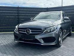 Grau Gebraucht 2017 Mercedes C200 AMG line Limousine | 21.490 € (Fairer Preis)