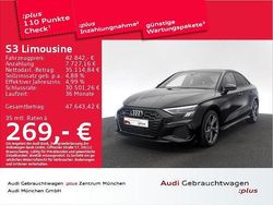 Mythosschwarz metallic Gebraucht 2024 Audi S3 Basis Limousine | 41.883 € (Fairer Preis)