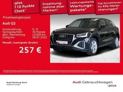 0e mythosschwarz metallic Gebraucht 2024 Audi Q2 S-Line SUV | 32.550 € (Etwas zu teuer)