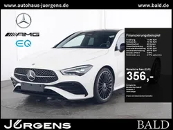 Weiss polarweiss Gebraucht 2024 Mercedes CLA200 AMG Coupé | 37.790 € (Fairer Preis)