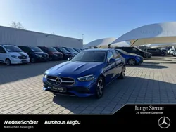 Lack spektralblau (metallic) Gebraucht 2023 Mercedes C300e Avantgarde Limousine | 39.849 € (Fairer Preis)