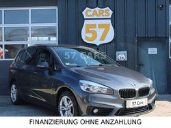 Grau Gebraucht 2016 BMW 218 Gran Tourer Sport Line Van / Kleinbus | 13.900 € (Guter Preis)