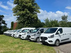 Frozen white Gebraucht 2019 Ford Transit Custom Van / Kleinbus | 20.900 € (Superpreis)