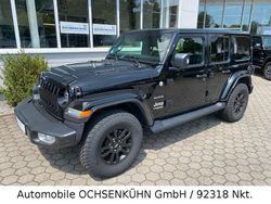Schwarz Gebraucht 2021 Jeep Wrangler Sahara SUV | 51.890 € (Etwas zu teuer)