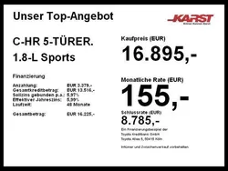 Metalstreamgrau metallic Gebraucht 2017 Toyota C-HR Plus SUV | 16.895 € (Fairer Preis)