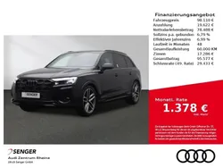 Schwarz Neu 2024 Audi Q7 S-Line SUV | 98.110 € (Etwas zu teuer)