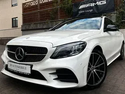 Designo diamantweiß metallic Gebraucht 2019 Mercedes C300 AMG Kombi | 41.989 € (Teuer)