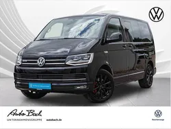Schwarz (deep black perleffekt) Gebraucht 2018 VW T6 Highline Van | 46.980 € (Etwas zu teuer)