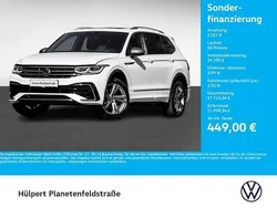 Weiß Gebraucht 2022 VW Tiguan Allspace R-line SUV | 36.911 € (Guter Preis)