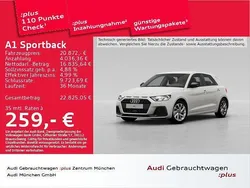 Weiß Gebraucht 2022 Audi A1 Sportback Advanced Kleinwagen | 20.183 € (Fairer Preis)
