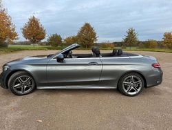 Grau Gebraucht 2019 Mercedes C200 AMG Cabrio | 29.600 € (Guter Preis)