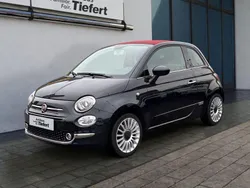 Vesuvio schwarz metallic (metallic) Gebraucht 2016 Fiat 500C Lounge Cabrio | 8.690 € (Fairer Preis)