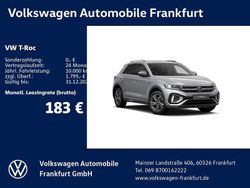 Silber Neu 2025 VW T-Roc R-line SUV | 32.380 € (Fairer Preis)