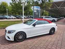Weiß Gebraucht 2023 Mercedes C220 AMG Cabrio | 43.995 € (Fairer Preis)