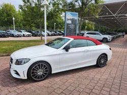Weiß Gebraucht 2023 Mercedes C220 AMG Cabrio | 45.000 € (Etwas zu teuer)