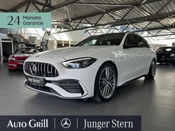 Designo opalithweiß bright Gebraucht 2024 Mercedes C43 AMG AMG Kombi | 61.590 € (Fairer Preis)