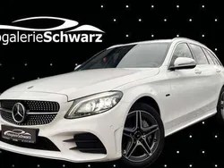 Amg polarweiss Gebraucht 2021 Mercedes C300e AMG line Kombi | 24.750 € (Guter Preis)