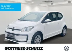 Weiß Gebraucht 2020 VW up! Move Kleinwagen | 9.490 € (Fairer Preis)