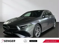 Grau Gebraucht 2024 Mercedes A180 AMG line Limousine | 29.879 € (Guter Preis)