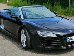 Schwarz Gebraucht 2012 Audi R8 Spyder Cabrio | 68.000 €