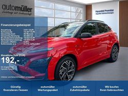 Schwarz ignite flame / phantom b Gebraucht 2021 Hyundai Kona N Line SUV | 18.740 € (Fairer Preis)