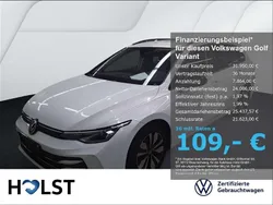 Oryxweiß perlmutteffekt Gebraucht 2024 VW Golf VIII Goal Kombi | 31.950 € (Superpreis)