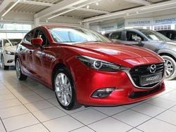 Rubinrot (metallic) Gebraucht 2018 Mazda 3 Sports-Line Limousine | 16.990 € (Fairer Preis)