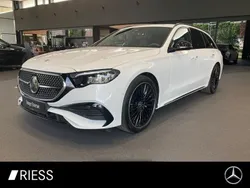 Weiss Gebraucht 2024 Mercedes E300 AMG Kombi | 55.900 € (Teuer)