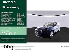 Blau Gebraucht 2021 Skoda Kodiaq Clever SUV | 35.830 € (Fairer Preis)