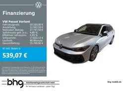 Oyster silver metallic/grenadi Gebraucht 2024 VW Passat R-line Kombi | 50.330 € (Fairer Preis)