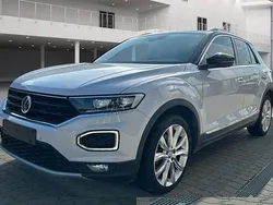 White silver metallic Gebraucht 2018 VW T-Roc Sportline SUV | 19.450 € (Fairer Preis)