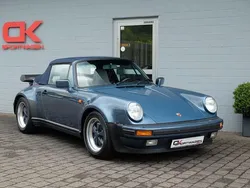 Blau Gebraucht 1989 Porsche 911 Turbo Cabriolet Cabrio | 164.900 €