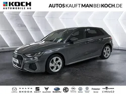 Grau Gebraucht 2024 Audi A3 Sportback S-Line Limousine | 27.990 € (Fairer Preis)