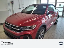 Rot Gebraucht 2024 VW T-Roc Cabriolet R-line Cabrio | 33.870 € (Guter Preis)