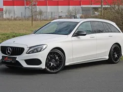 Weiß Gebraucht 2017 Mercedes C220 AMG line Limousine | 22.800 € (Fairer Preis)