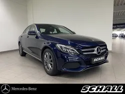 Blau Gebraucht 2018 Mercedes C180 Avantgarde Limousine | 22.849 € (Etwas zu teuer)