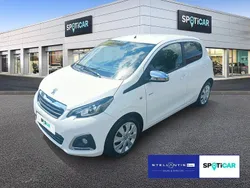 Weiß Gebraucht 2022 Peugeot 108 Style Kleinwagen | 10.190 € (Fairer Preis)