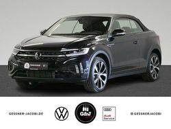 Schwarz Gebraucht 2022 VW T-Roc Cabriolet R-line Cabrio | 55.890 €