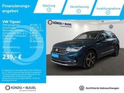 Nightshade blue metallic Gebraucht 2023 VW Tiguan Elegance SUV | 28.940 € (Superpreis)