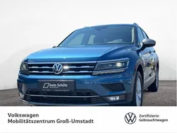Blau Gebraucht 2021 VW Tiguan Allspace Highline SUV | 31.880 € (Fairer Preis)